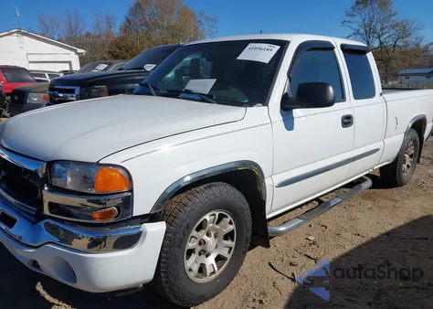 2007 GMC New Sierra C1500 Classic из США, поврежденный, VIN 1GTEC19ZX7Z100925